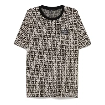 Balmain Neutrals T-shirts & Vests - T-shirts Men In White