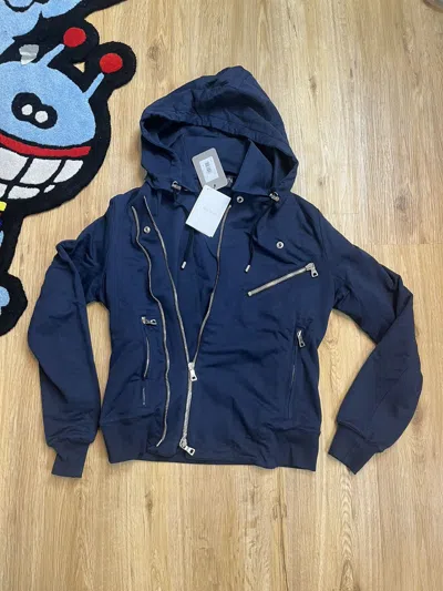 Pre-owned Balmain New 2010s  Zipper Hoodie In Black