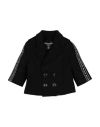 Balmain Newborn Boy Blazer Black Size 3 Viscose, Polyamide, Elastane In Black