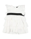 Balmain Newborn Girl Baby Dress White Size 3 Cotton