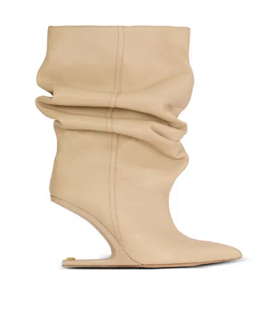 BALMAIN BALMAIN NO WEDGE ANKLE BOOTS