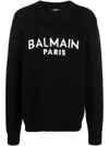 Balmain Noir Wool Sweater In Black