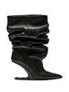 Balmain No Wedge Ankle Boots In Black