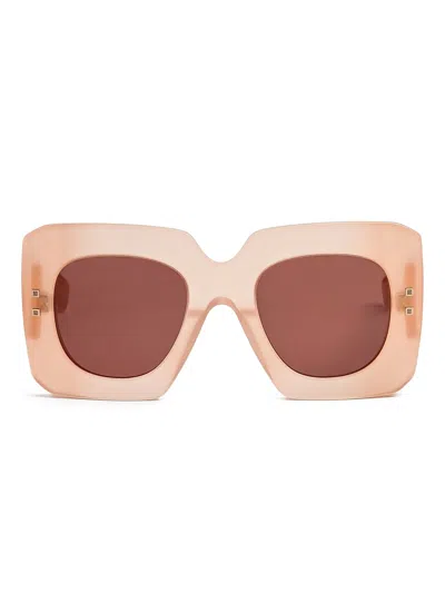 Balmain Nude Gold Acetate B-bold In Multi