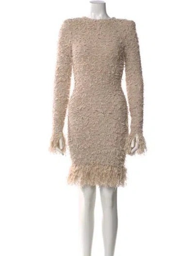 Pre-owned Balmain Nylon Mini Dress