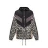 Balmain Jacket With Maxi Monogram Logo Print