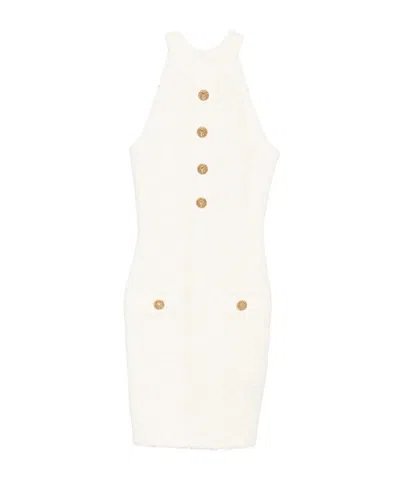 BALMAIN OFF-THE-SHOULDER DRESS