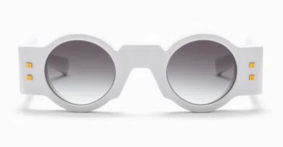 Balmain Olivier - White Sunglasses In Black