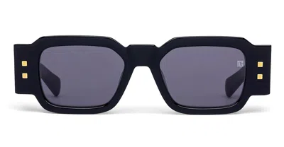BALMAIN OLIVIER-III - BLACK / 18K GOLD SUNGLASSES