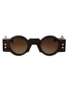 Balmain Eyewear In Brn - Gld