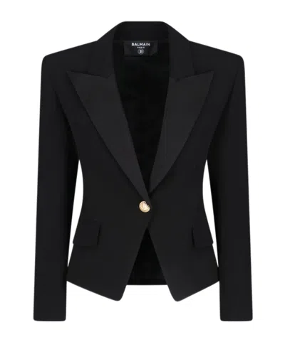 BALMAIN BALMAIN ONE BUTTON TAILORED BLAZER