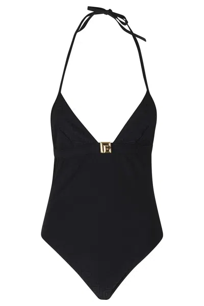 Balmain One-piece Swimsuit - Black