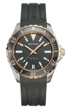 Balmain Ophrys Rubber Strap Watch, 42.5mm