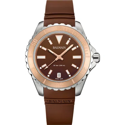 Balmain Ophrys Watch, 34.5mm In Brown