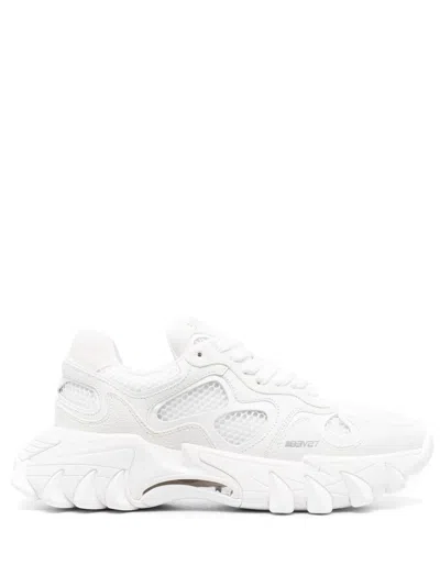 Balmain Optic White Low Top Sneakers For Women (2024 Collection)