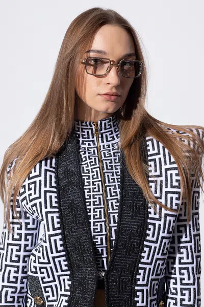 Balmain Optical Glasses With Logo In Gold