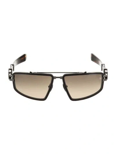 Pre-owned Balmain Oversize Gradient Sunglasses W/ Tags In Multi