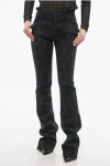 Balmain Star-print Bootcut Mid-rise Jeans