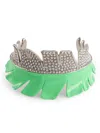 Balmain Palm Tree Choker In Silver