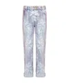 Balmain Palm Tree-print Boyfriend Jeans In Blue