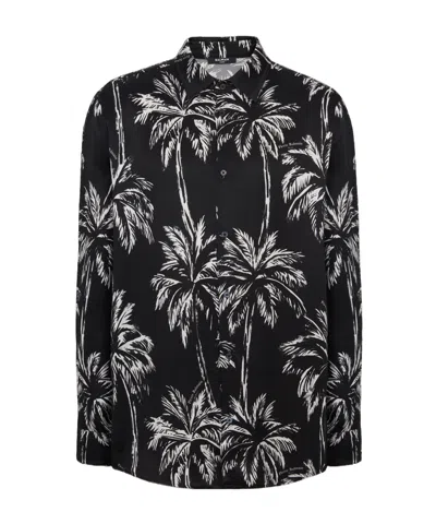 BALMAIN BALMAIN FLORAL PATTERNED SHIRT
