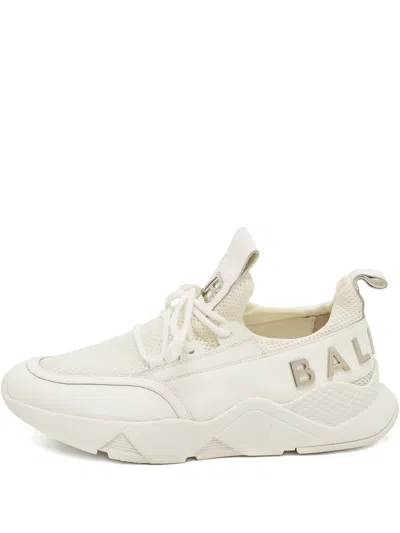 Pre-owned Balmain Panelled Sneakers