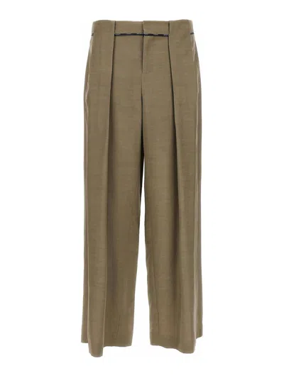 BALMAIN CUPRO PANTS