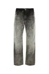 Balmain Degrade Washed-out Straight-leg Jeans