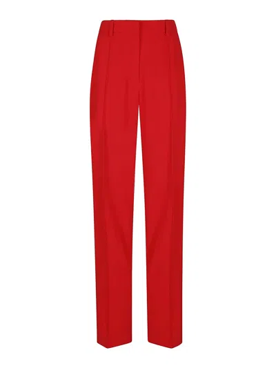 BALMAIN PANTALONES DE SASTRERÍA - ROJO