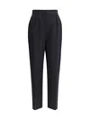 Balmain Cropped Straight-leg Wool Trousers