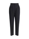 Balmain Cropped Straight-leg Wool Trousers