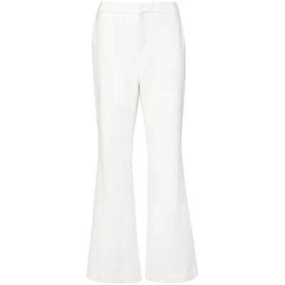 Balmain Bootcut Pants In White