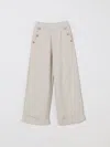 Balmain Pants  Kids Color Beige In Neutral