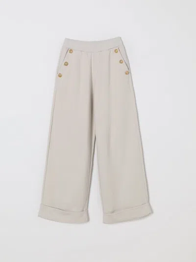 Balmain Pants  Kids Color Beige In Neutral