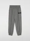 Balmain Mid-rise Tapered Trousers In Grau