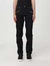 BALMAIN trousers BALMAIN MEN colour BLACK,F17903002