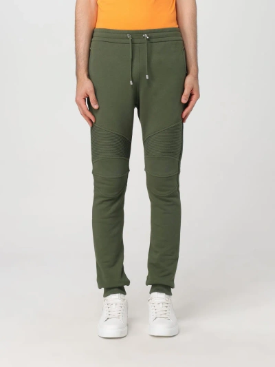 Balmain Pants  Men Color Green