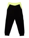 Balmain Boys Cotton Jogger Pants In Black