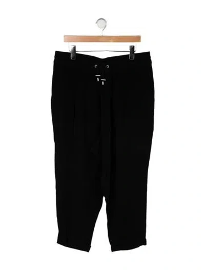 Pre-owned Balmain Pants In Black