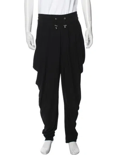 Pre-owned Balmain Pants In Black