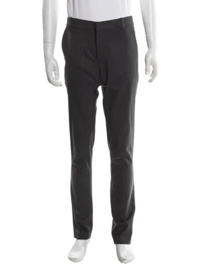 Pre-owned Balmain Pants In Gray