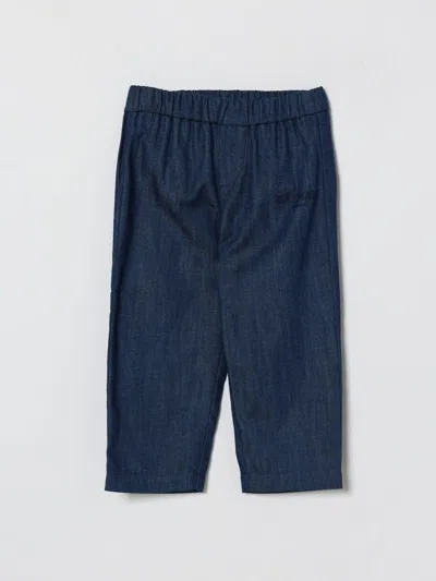 Balmain Babies' パンツ  ボーイ カラー ブルー In Blue