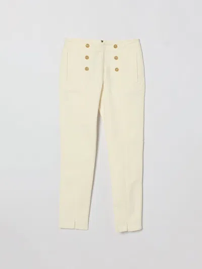 Balmain Pants Kids In Yellow