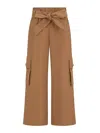 Balmain Pants With Bow In Brown