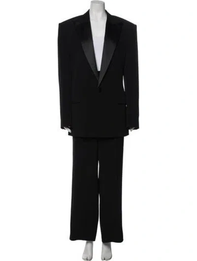Pre-owned Balmain Pantsuit In Black