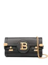 Balmain B-buzz 23 Leather Shoulder Bag