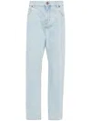 Balmain Mid-rise Straight Jeans