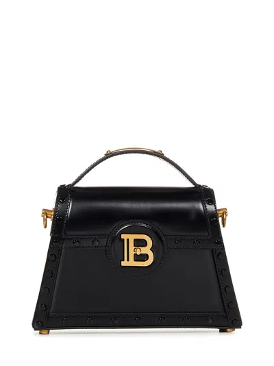Balmain Paris B-buzz Dynasty Handbag In Black