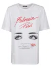 Balmain Cotton Beauty-print T-shirt