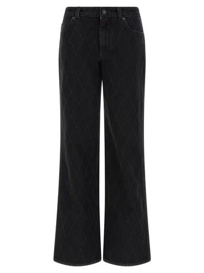 Balmain Paris Jeans In Black